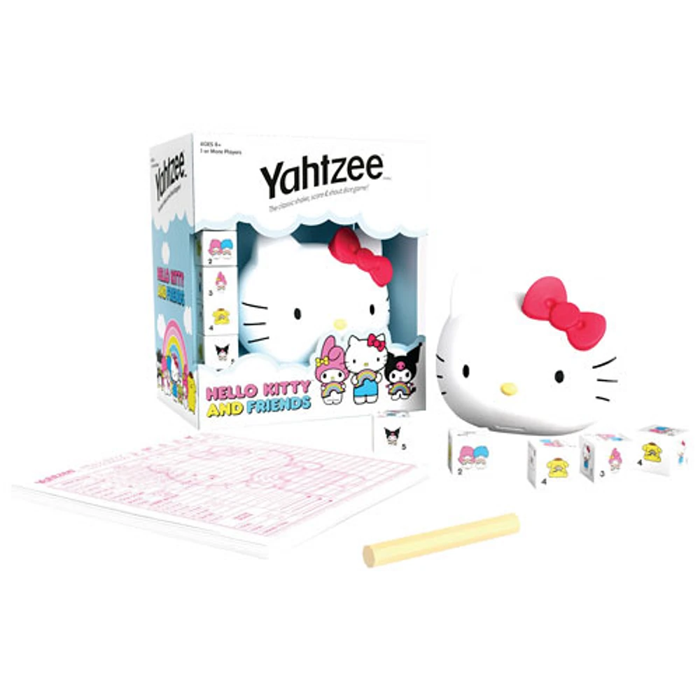 Jeu YAHTZEE: Jeu de société Hello Kitty and Friends - Anglais