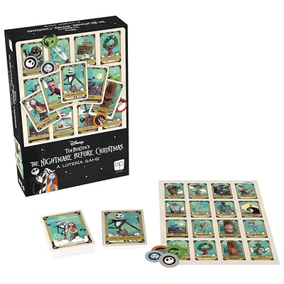 Jeu de société Disney Tim Burton's The Nightmare Before Christmas: A Loteria - Anglais