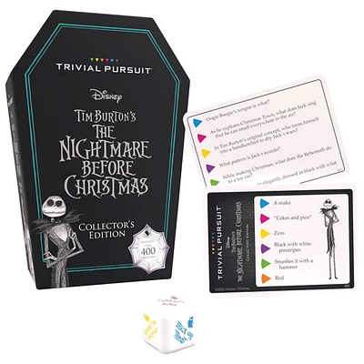 Trivial Pursuit: Jeu de cartes Tim Burton The Nightmare Before Christmas - Anglais