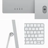 Apple iMac 24" (Fall 2023) - Silver (Apple M3 Chip / 10-Core GPU / 512GB SSD / 8GB RAM) - French