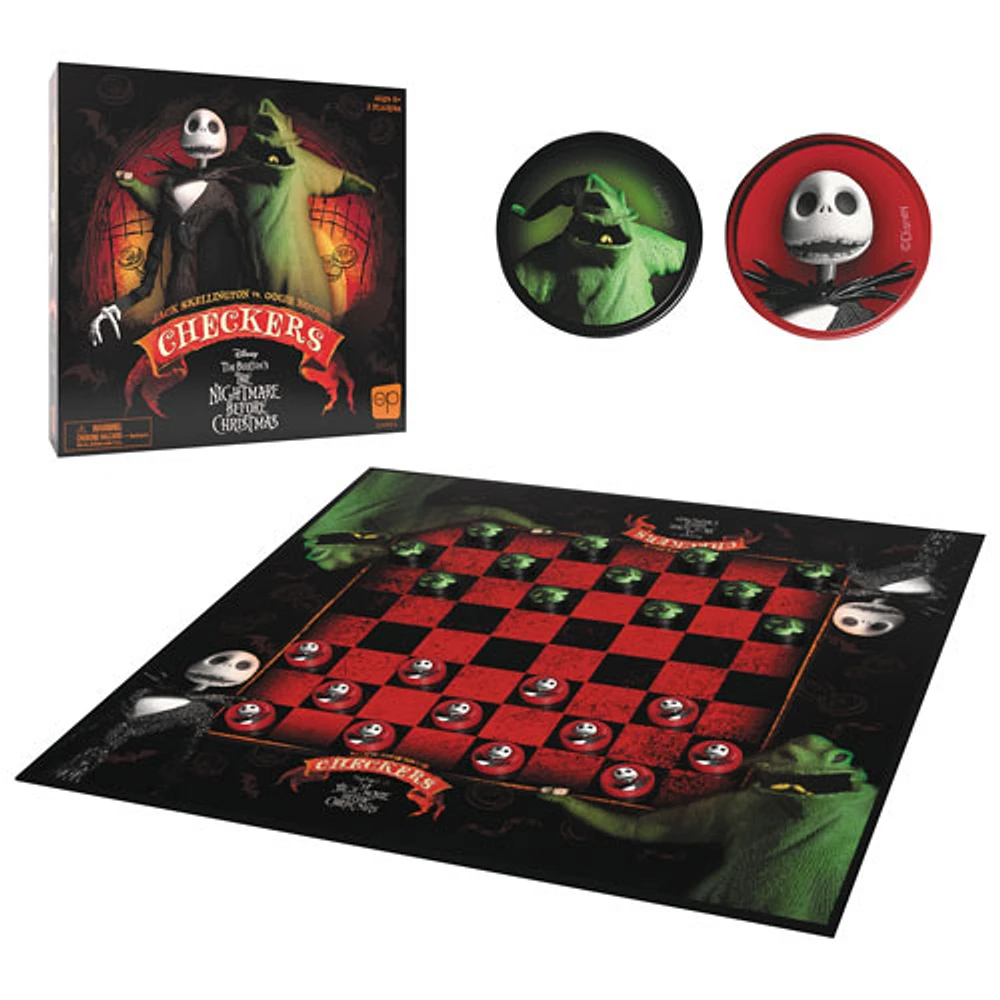 Jeu de dames : L'étrange Noël de monsieur Jack Disney Tim Burton