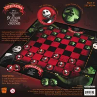 Jeu de dames : L'étrange Noël de monsieur Jack Disney Tim Burton