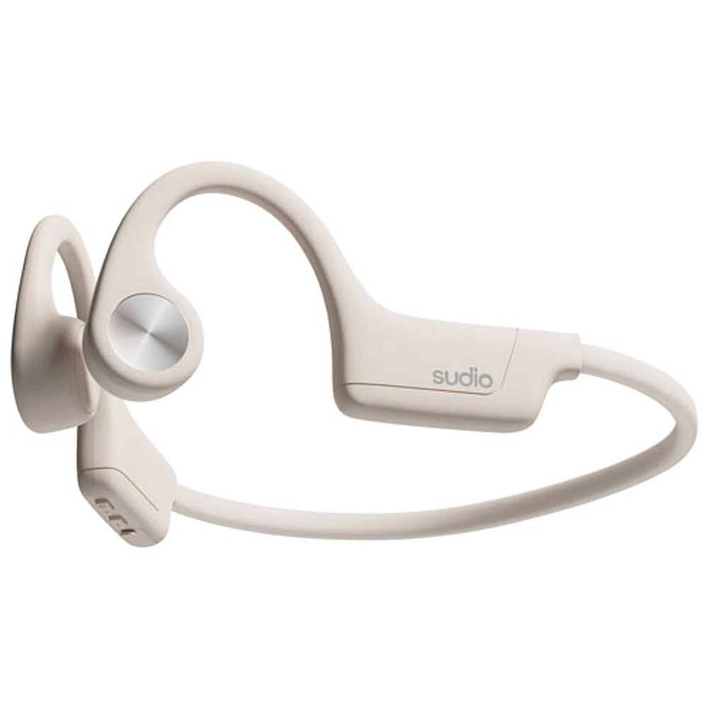 Sudio Audio B2 Bone Conduction Bluetooth Headphones - White