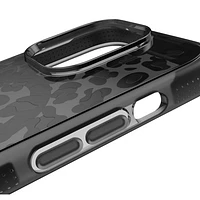 Étui rigide ajusté Ace Pro de Bodyguardz avec MagSafe pour iPhone 15 Pro - Noir et gris