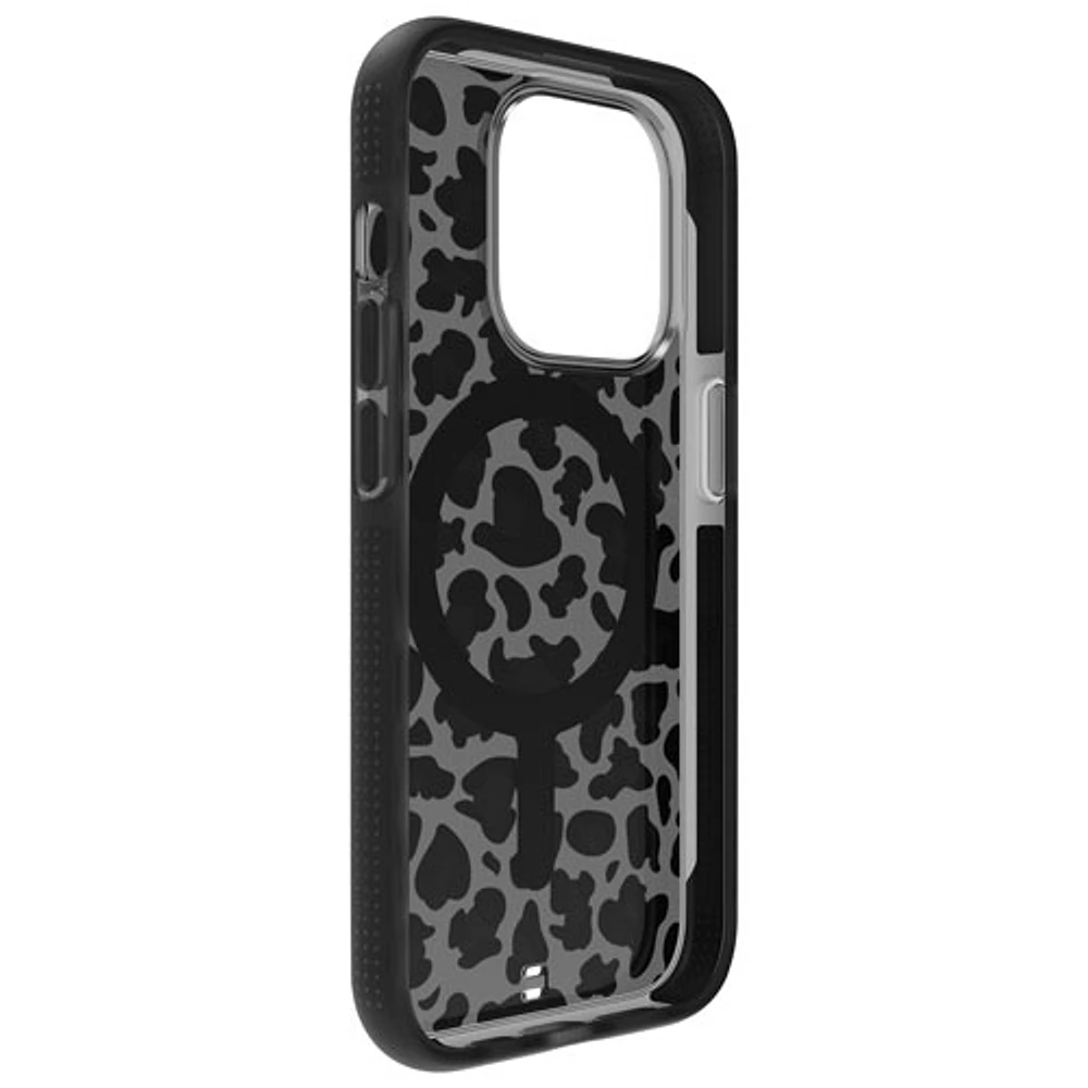 Étui rigide ajusté Ace Pro de Bodyguardz avec MagSafe pour iPhone 15 Pro - Noir et gris
