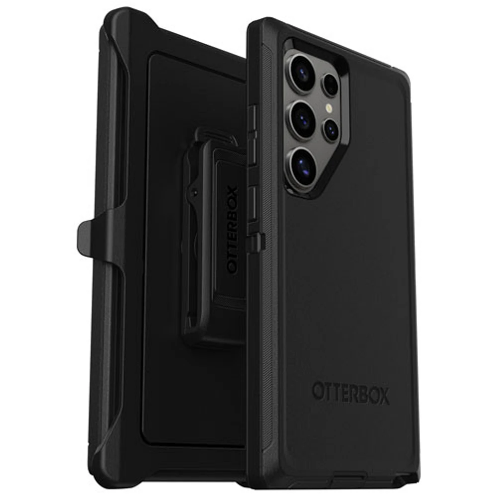 OtterBox Defender Fitted Hard Shell Case for Galaxy S24 Ultra - Black
