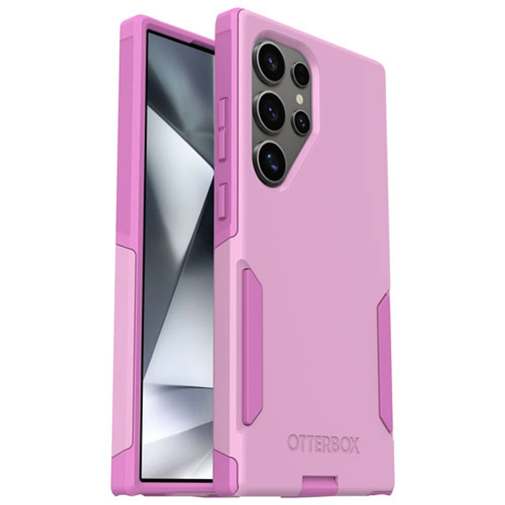 Étui rigide ajusté Commuter d'OtterBox pour Galaxy S24 Ultra - Rose