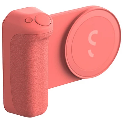 Poignée à batterie magnétique pour téléphone intelligent SnapGrip de ShiftCam - Pomelo rose