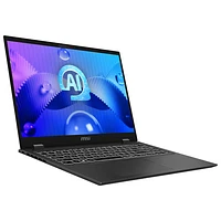 Portable QHD+ 16 po Prestige AI de MSI - Gris stellaire (Core Ultra 7 d'Intel - Édition Evo/SSD 2 To/RAM 32 Go/Win 11)