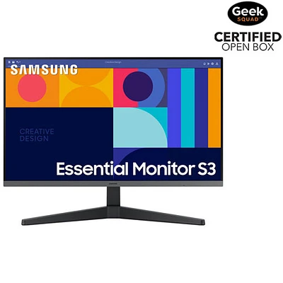 Boîte ouverte - Moniteur FreeSync ACL IPS HD intégrale GTG 4 ms 100 Hz 27 po de Samsung (LS27C330GANXZA) - Noir
