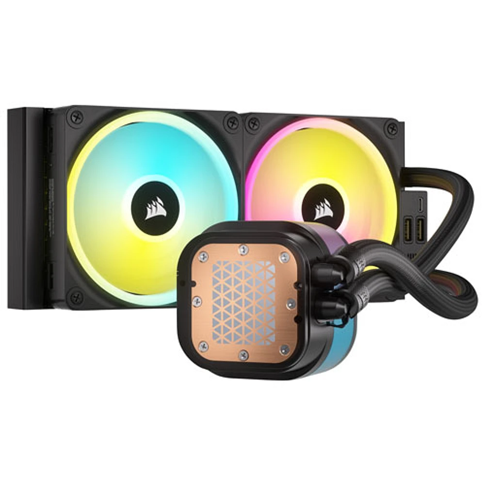 Corsair iCUE H100i LCD XT 360mm Liquid CPU Cooling System