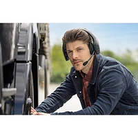 BlueParrott S650-XT 2-in-1 Convertible Active Noise Cancellation Wireless Bluetooth Headset with 96% Noise-Cancelling Microphone