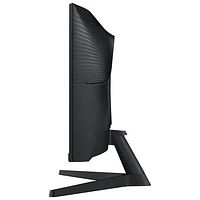 Moniteur de jeu FreeSync DEL incurvé VA QHD 165 Hz 27 po Odyssey G5 de Samsung avec temps de réponse 1 ms gris à gris (LS27CG550ENXZA) - Noir