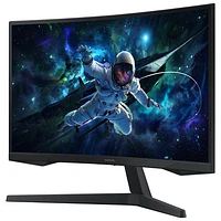 Samsung Odyssey G5 32" QHD 165Hz 1ms GTG Curved VA LED FreeSync Gaming Monitor (LS32CG550ENXZA) – Black