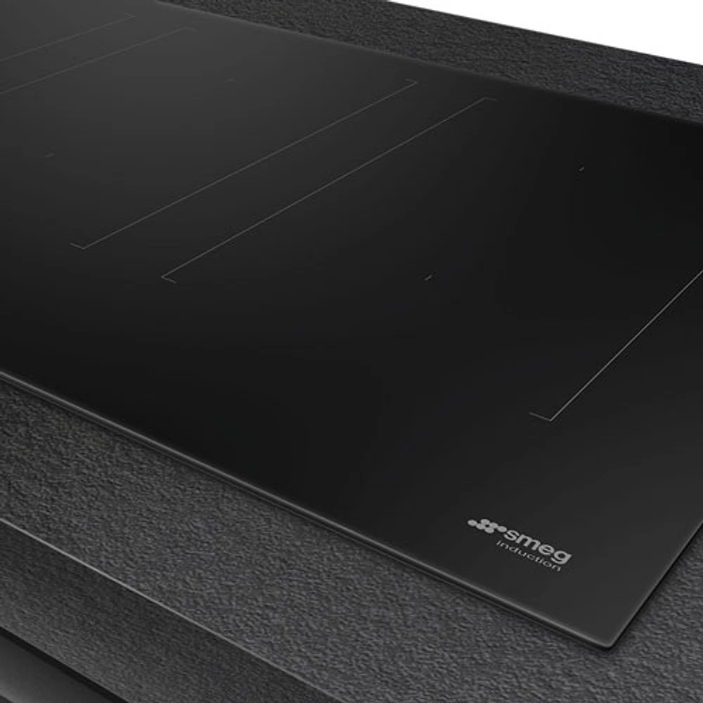 Smeg 35" 6-Element Induction Cooktop (SIMU336D) - Black