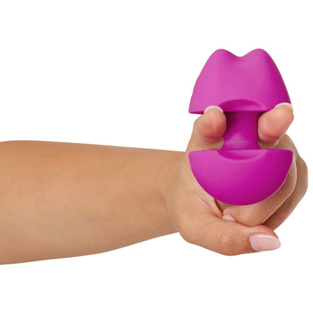 Vibromasseur extensible de plusOne - Violet