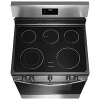 Cuisinière électrique autonome à 5 éléments de 5,3 pi³ et 30 po de Frigidaire (FCRE305CBS) - Inox