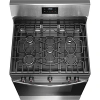 Frigidaire 30" 5.1 Cu. Ft. 5-Burner Freestanding Gas Range (FCRG3052BS) - Stainless Steel