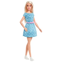 Ensemble de jeu avec poupée Barbie Malibu et loge Big City, Big Dreams de Mattel