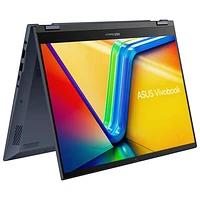 Portable 2-en-1 à écran tactile de 14 po Vivobook 14 Flip d'ASUS - Bleu calme (Core i7-13700H d'Intel/RAM 16 Go/SSD 1 To)