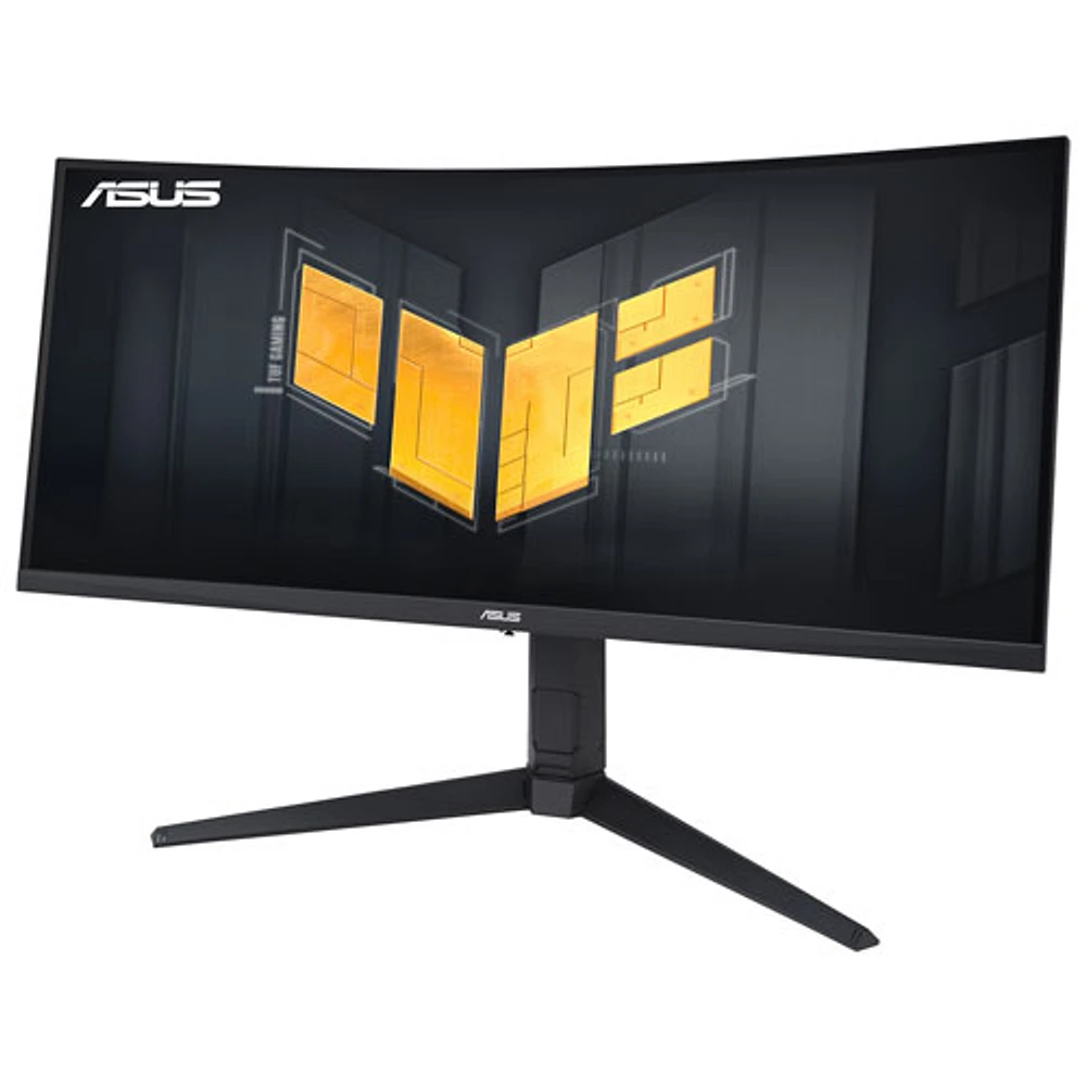Moniteur de jeu DEL incurvé VA QHD 180 Hz de 34 po TUF d'ASUS avec temps de réponse de 1 ms gris à gris (VG34VQL3A)