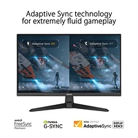Moniteur de jeu G-Sync FreeSync DEL IPS HD intégrale 180 Hz de 27 po TUF d'ASUS avec temps de réponse de 1 ms gris à gris (VG279Q3A)