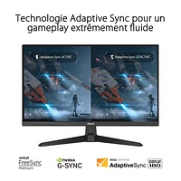 Moniteur de jeu G-Sync FreeSync DEL IPS HD intégrale 180 Hz de 27 po TUF d'ASUS avec temps de réponse de 1 ms gris à gris (VG279Q3A)