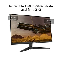 Moniteur de jeu G-Sync FreeSync DEL IPS HD intégrale 180 Hz de 27 po TUF d'ASUS avec temps de réponse de 1 ms gris à gris (VG279Q3A)