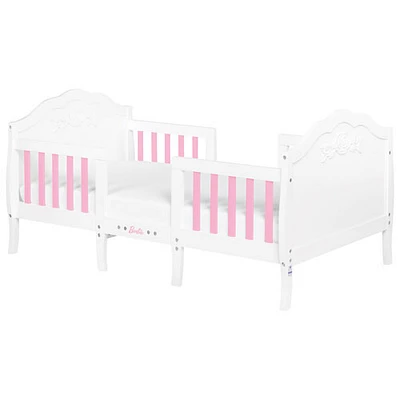 Lit d'enfant 3-en-1 Barbie de Dream On Me - Jeune enfant - Blanc/Rose
