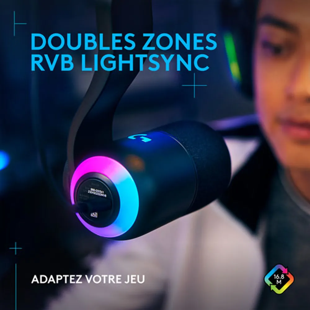 Logitech G Yeticaster GX Dynamic Supercardioid Gaming LIGHTSYNC RGB Gaming Microphone & Boom Arm Bundle - Only at Best Buy