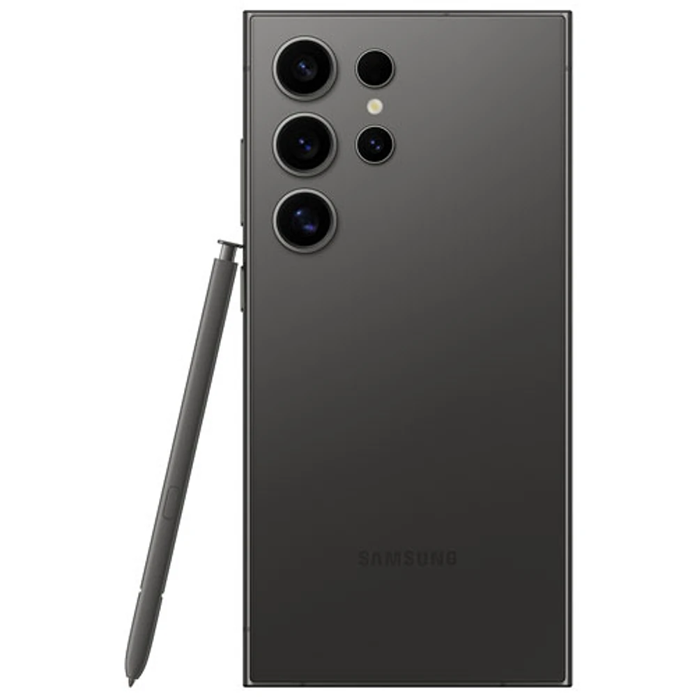 Galaxy S24 Ultra de 512 Go de Samsung avec TELUS - Noir titane - Financement mensuel
