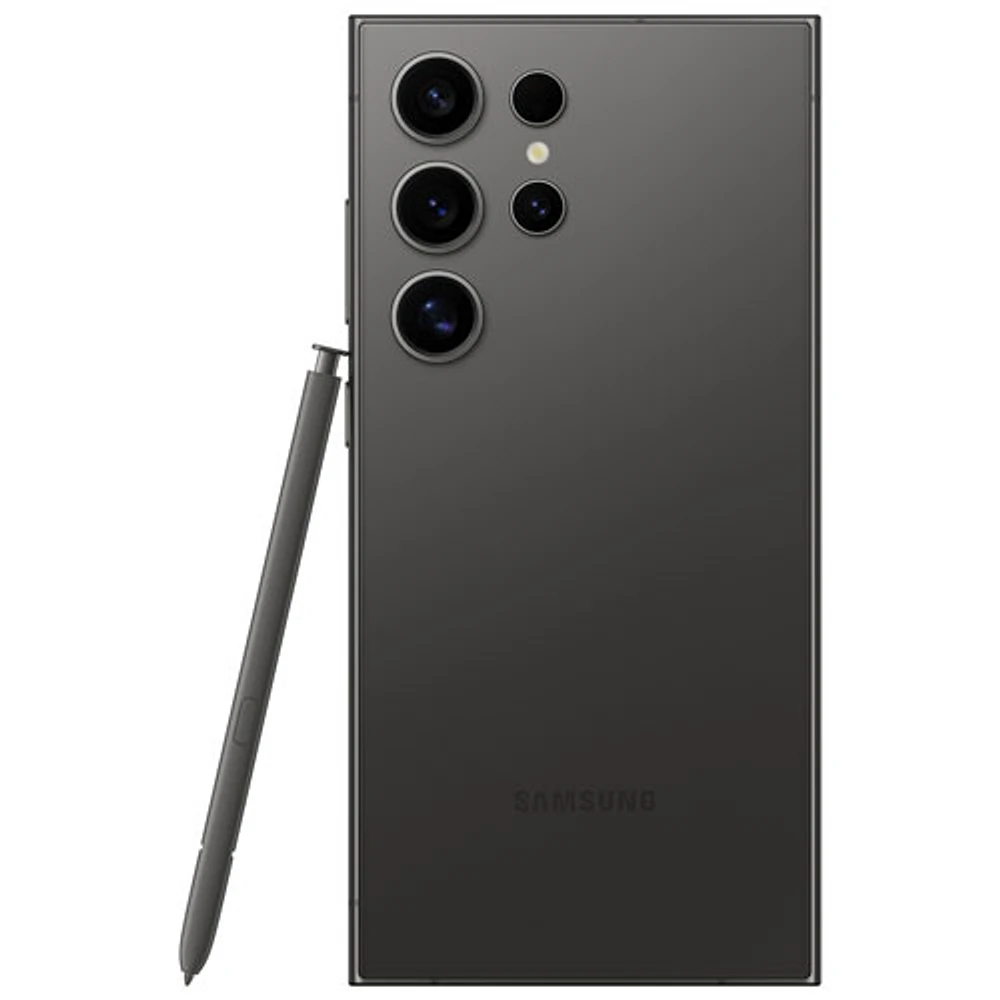 Galaxy S24 Ultra de 256 Go de Samsung avec TELUS - Noir titane - Financement mensuel