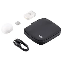 DJI Mic 2 Wireless Microphone Transmitter (1 TX) - Platinum White