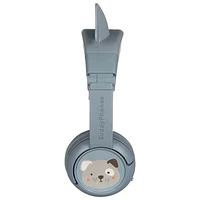 Casque d'écoute Bluetooth BuddyPhones PlayEars+d'Onanoff - Renard bleu