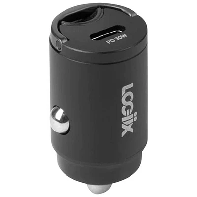 LOGiiX 30W Car Charger Type C - Black