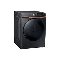 Samsung 5.8 Cu. Ft. High Efficiency Front Load Steam Washer (WF50BG8300AVUS) - Black Stainless Steel