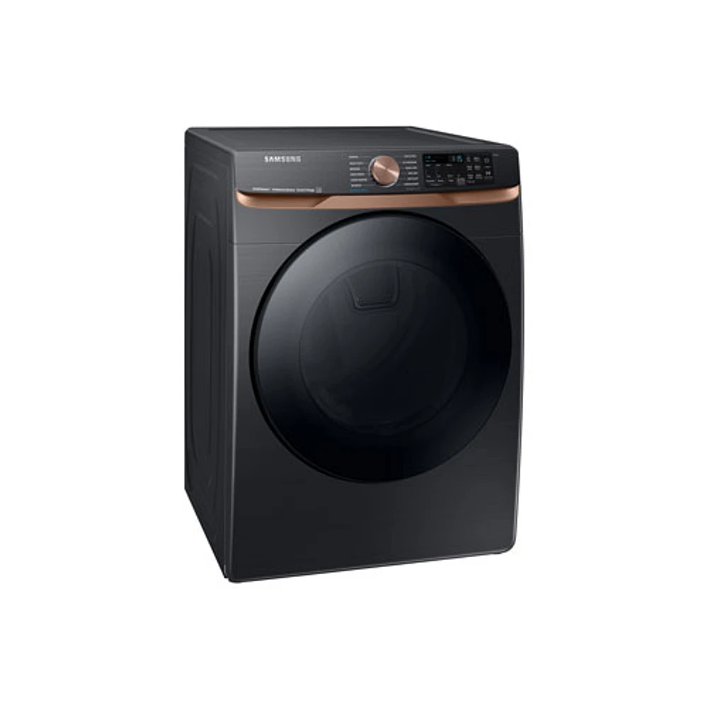 Sécheuse électrique à vapeur de 7,5 pi³ de Samsung (DVE50BG8300VAC) - Acier inoxydable noir