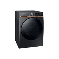 Sécheuse électrique à vapeur de 7,5 pi³ de Samsung (DVE50BG8300VAC) - Acier inoxydable noir