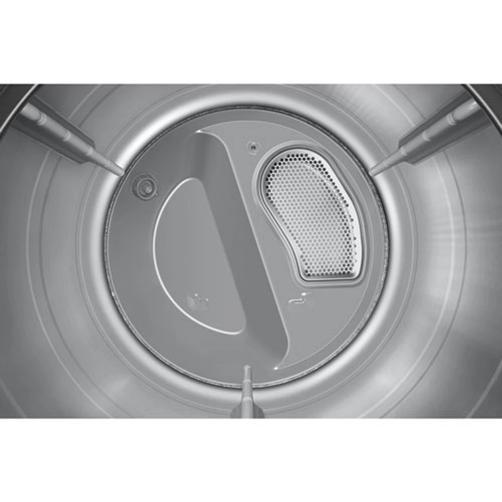 Sécheuse électrique à vapeur de 7,5 pi³ de Samsung (DVE50BG8300VAC) - Acier inoxydable noir