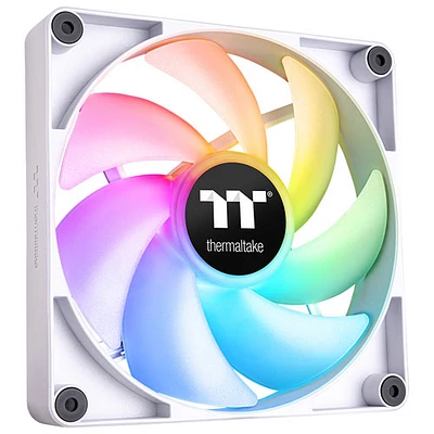 Thermaltake CT120 120mm ARGB Case Fan - 2 Pack - White