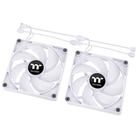 Thermaltake CT120 120mm ARGB Case Fan - 2 Pack - White