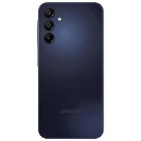 Fido Samsung Galaxy A15 5G 128GB - Blue/Black - Monthly Financing
