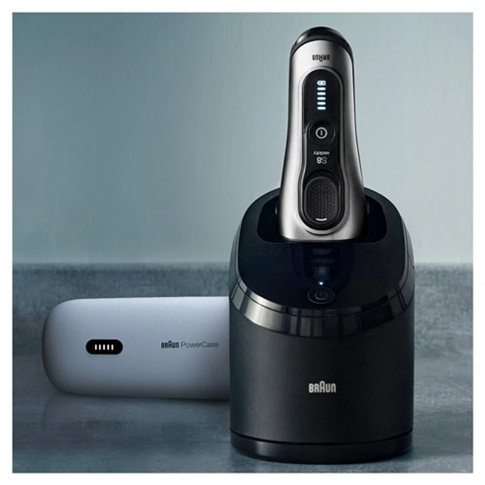 Rasoir avec ou sans mousse de série 8 de Braun (8577cc)