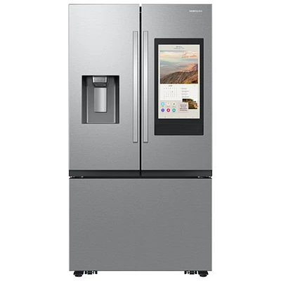 Boîte ouverte - Réfrigérateur à deux portes et à profondeur de comptoir 25,5 pi³ 36 po de Samsung - Inox - Parfait état