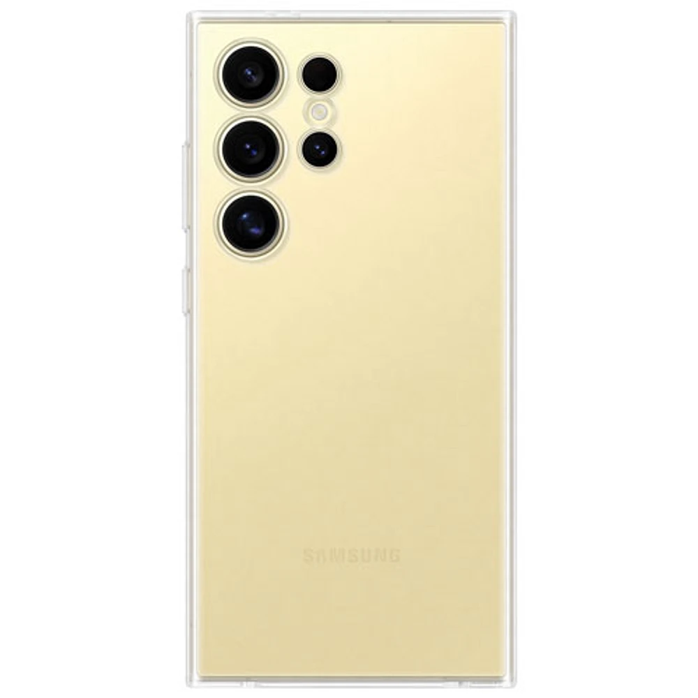 Étui souple ajusté pour Galaxy S24 Ultra de Samsung - Transparent