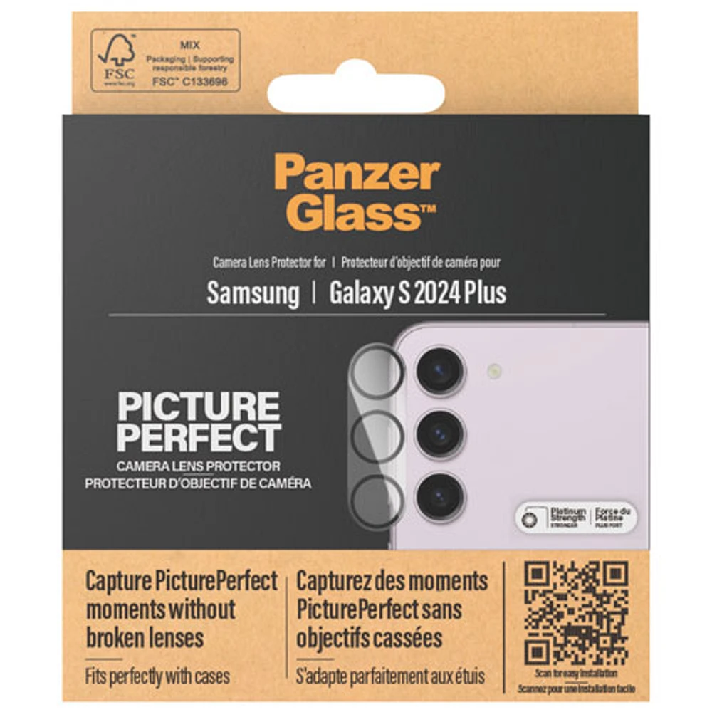Protecteur de lentille de caméra PicturePerfect de PanzerGlass pour Galaxy S24+ (Plus)