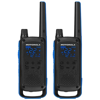 Radio bidirectionnelle 56 km Talkabout T802 de Motorola - Ensemble de 2