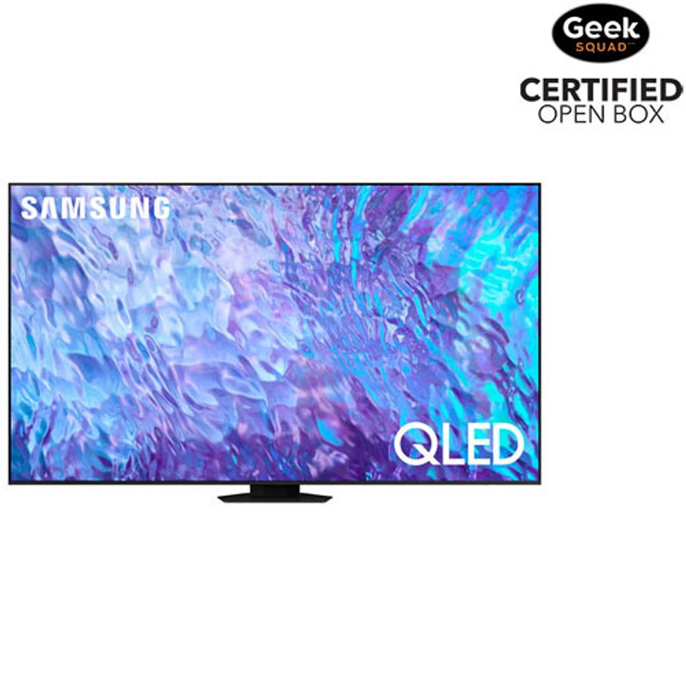 Open Box - Samsung 98" 4K UHD HDR QLED Tizen Smart TV (QN98Q80CAFXZC) - 2023 - Titan Black