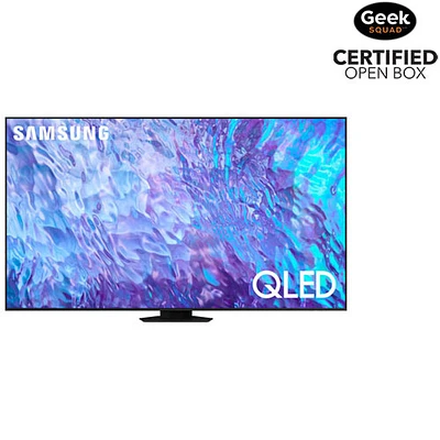 Open Box - Samsung 98" 4K UHD HDR QLED Tizen Smart TV (QN98Q80CAFXZC) - 2023 - Titan Black