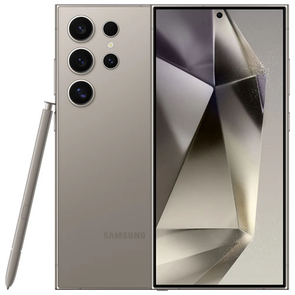 Galaxy S24 Ultra de 512 Go de Samsung avec Virgin Plus - Gris titane - Financement mensuel